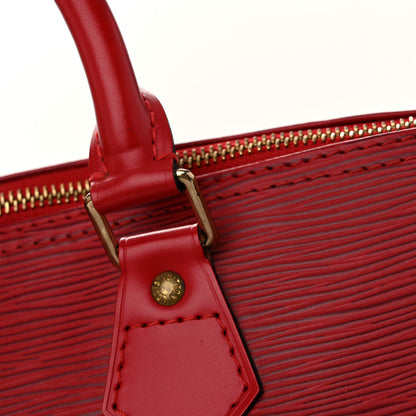 Louis Vuitton Epi Speedy 30 Castillan Red 11 of 14