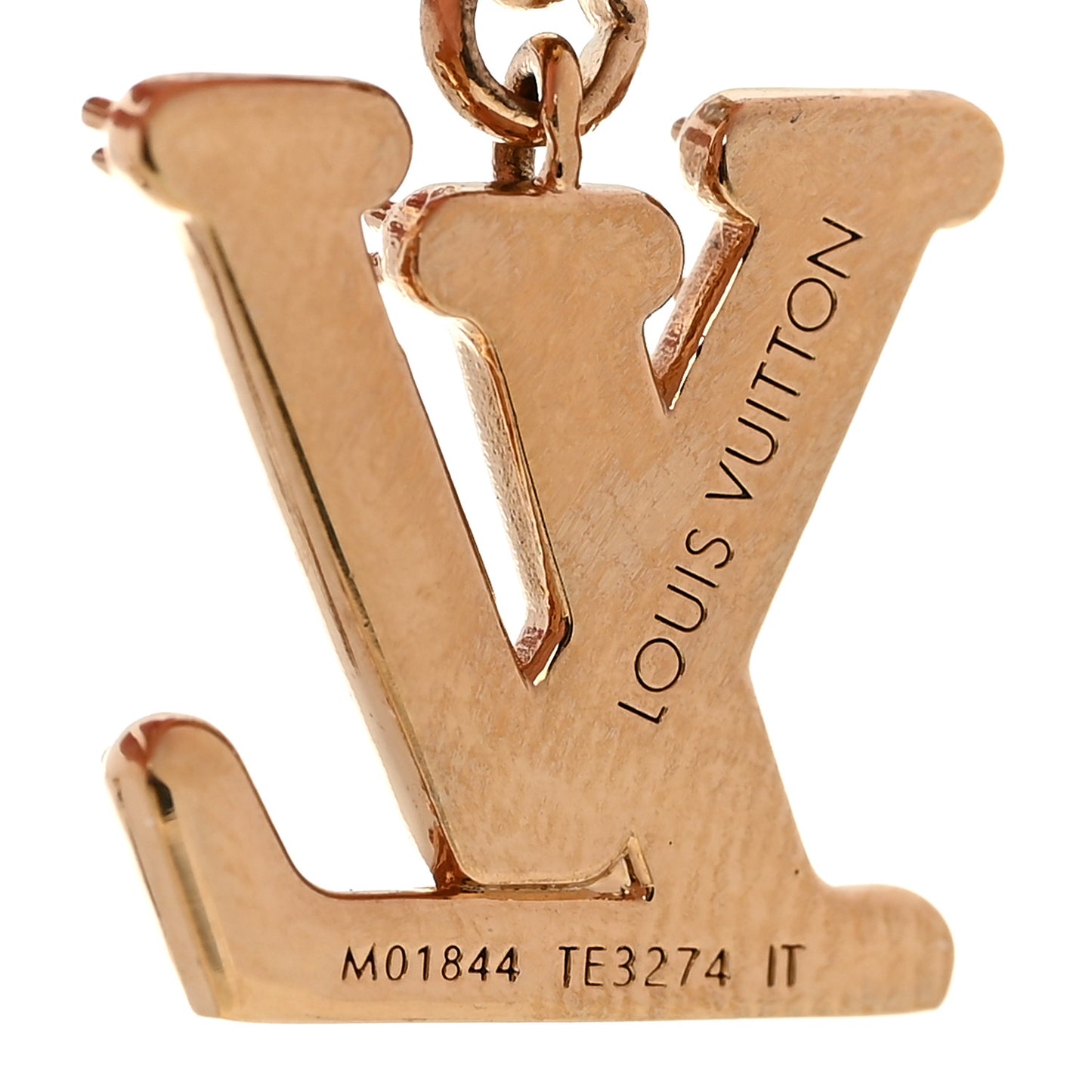 Crystal Lady LV Earrings Gold