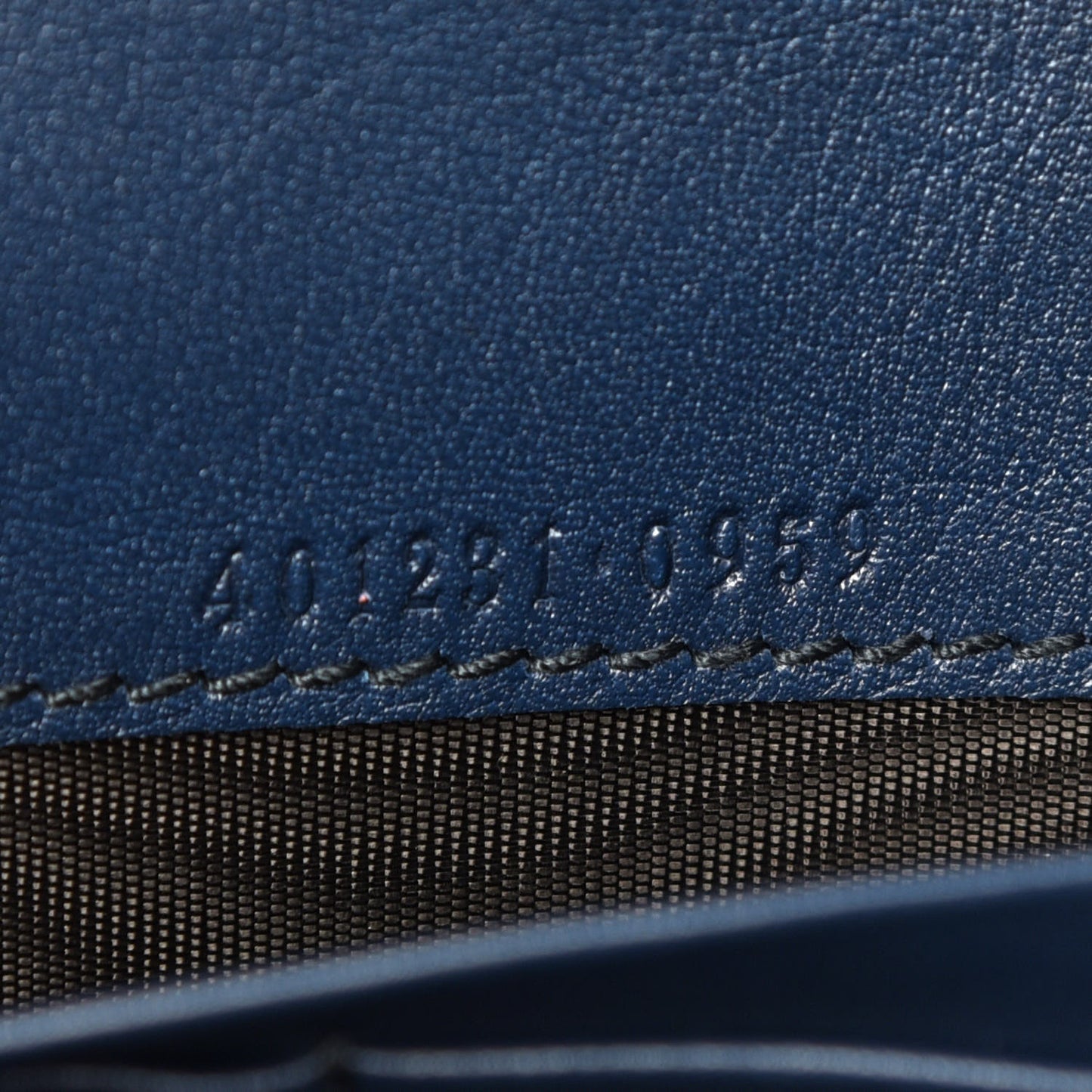 Velvet Crystal GG Monogram Mini Dionysus Chain Wallet Blue Beige Black