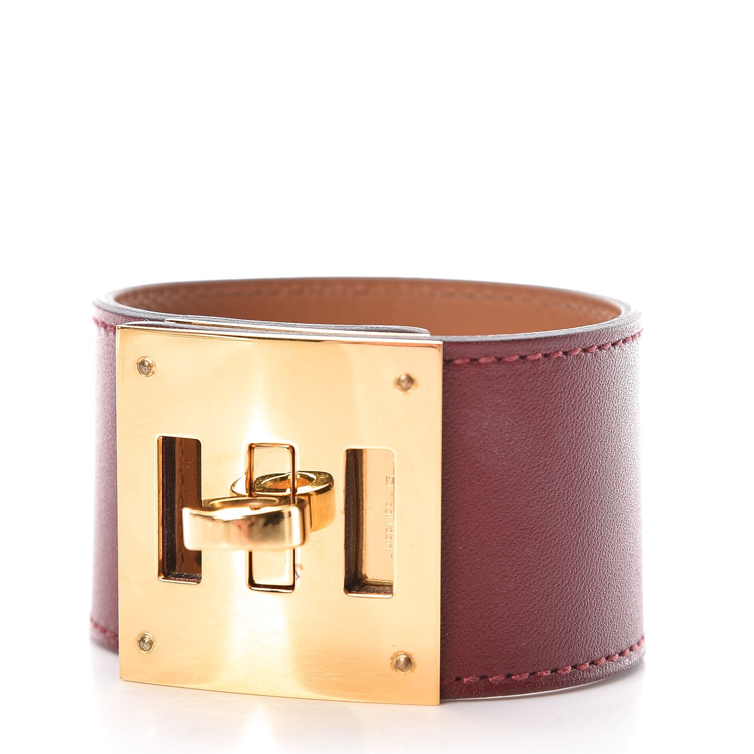 Hermes Swift Kelly Dog Bracelet Rouge H 1 of 5