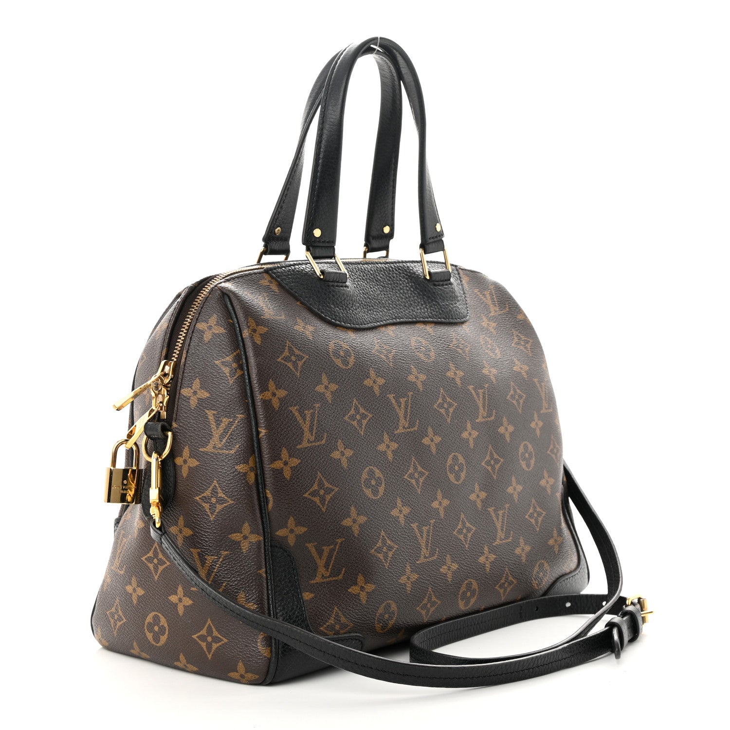 Louis Vuitton Monogram Retiro NM Black 3 of 11