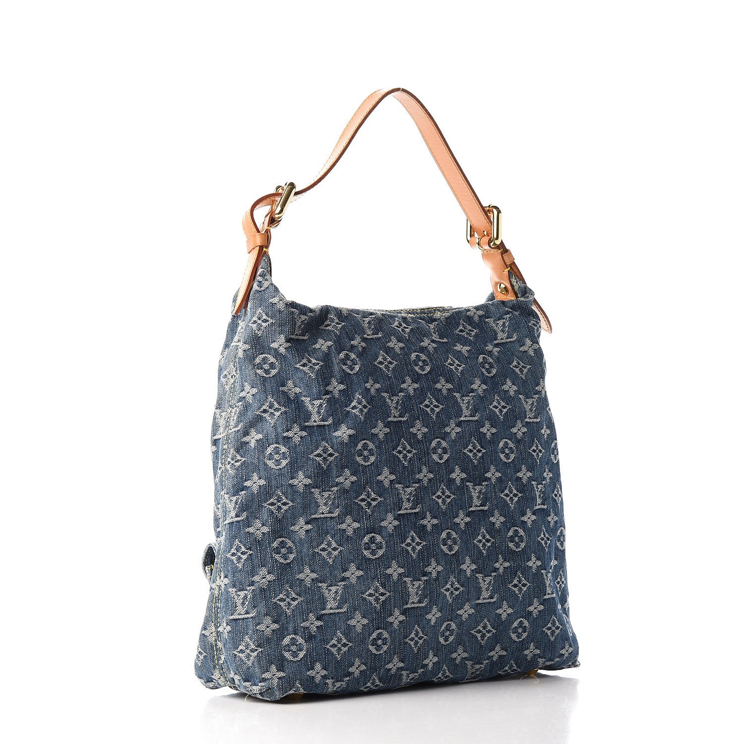 Louis Vuitton Denim Baggy GM Blue 2 of 9