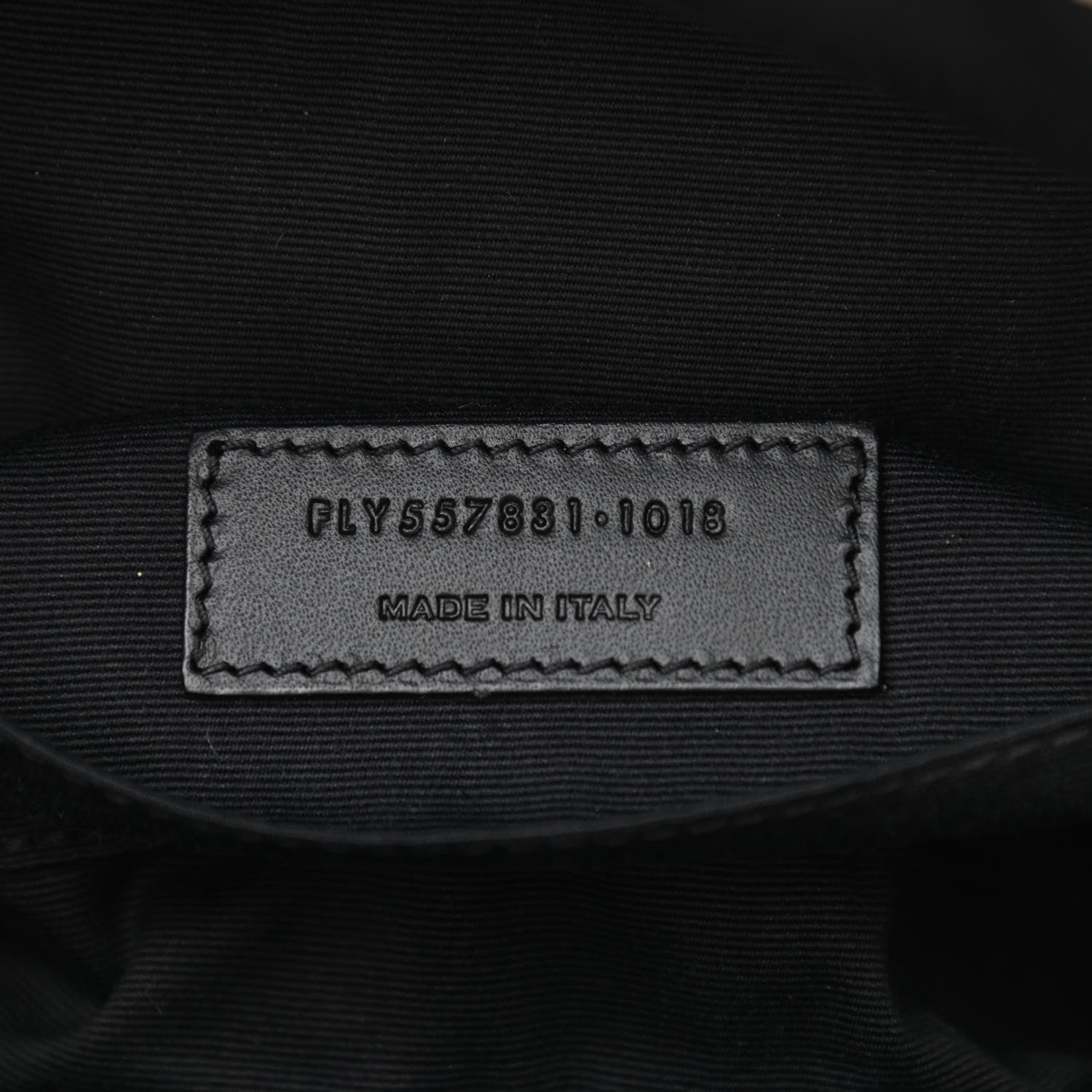 Saint Laurent Canvas Classic Belt Bag Red Blue White 7 of 9
