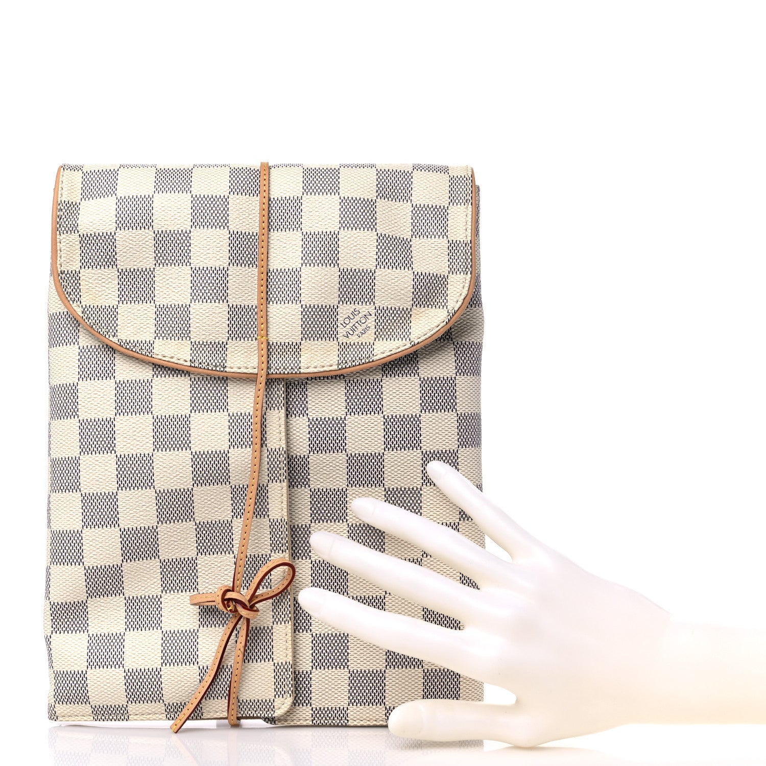 Louis Vuitton Damier Azur Jewelry RollPouch 2 of 9