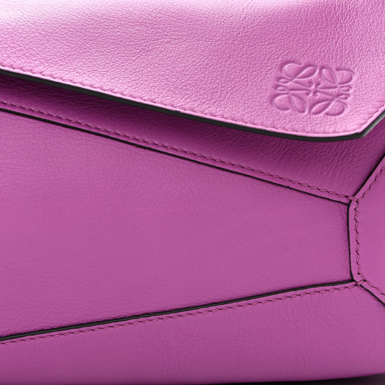 Loewe Calfskin Puzzle Hobo Bright Purple 8 of 12
