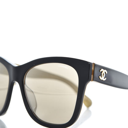 Chanel Acetate Square Sunglasses 5380-A Black 7 of 8
