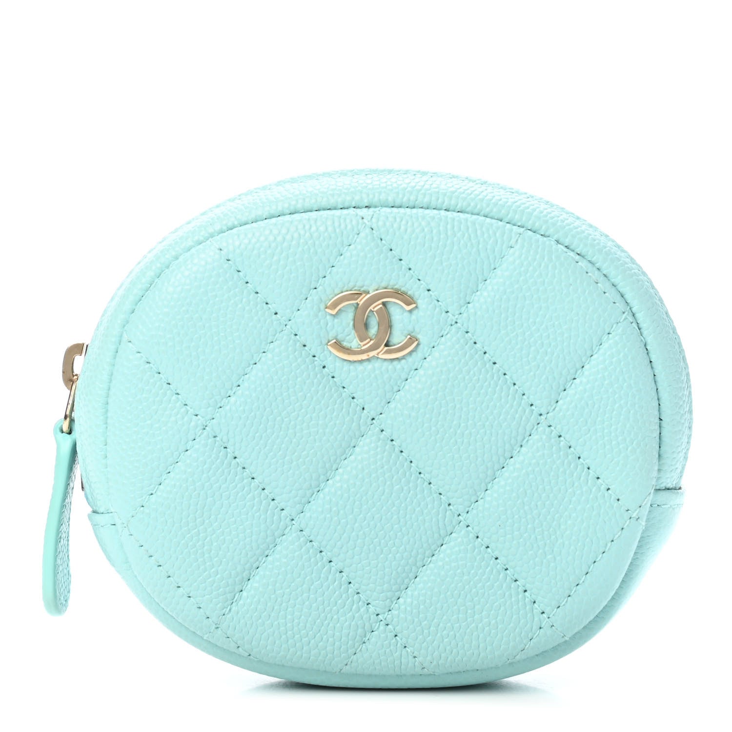 Chanel Caviar Quilted Zip Around Classic Coin Purse 1 of 4