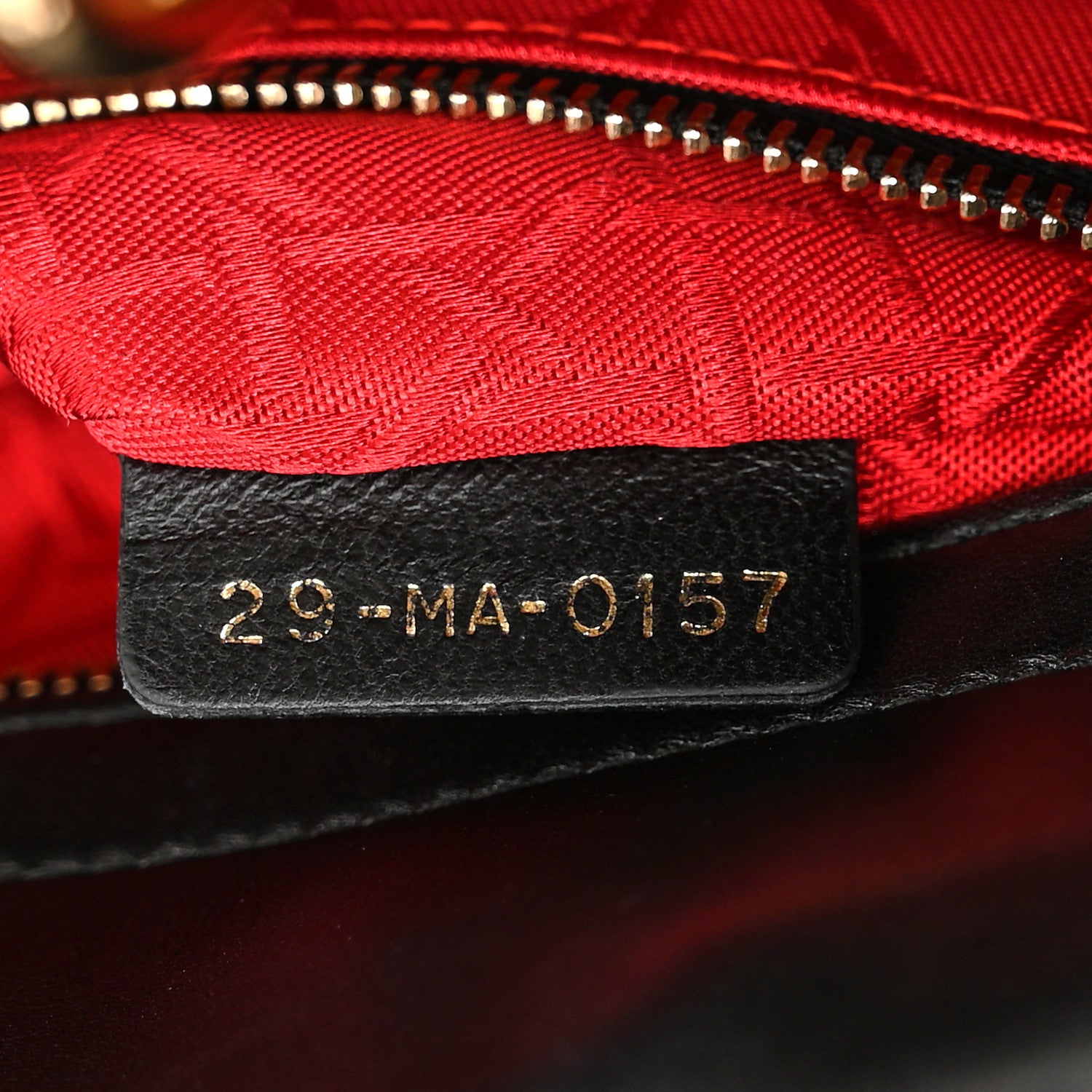 Christian Dior Lambskin Cannage Small Lucky Badges My Lady Dior Black 7 of 11