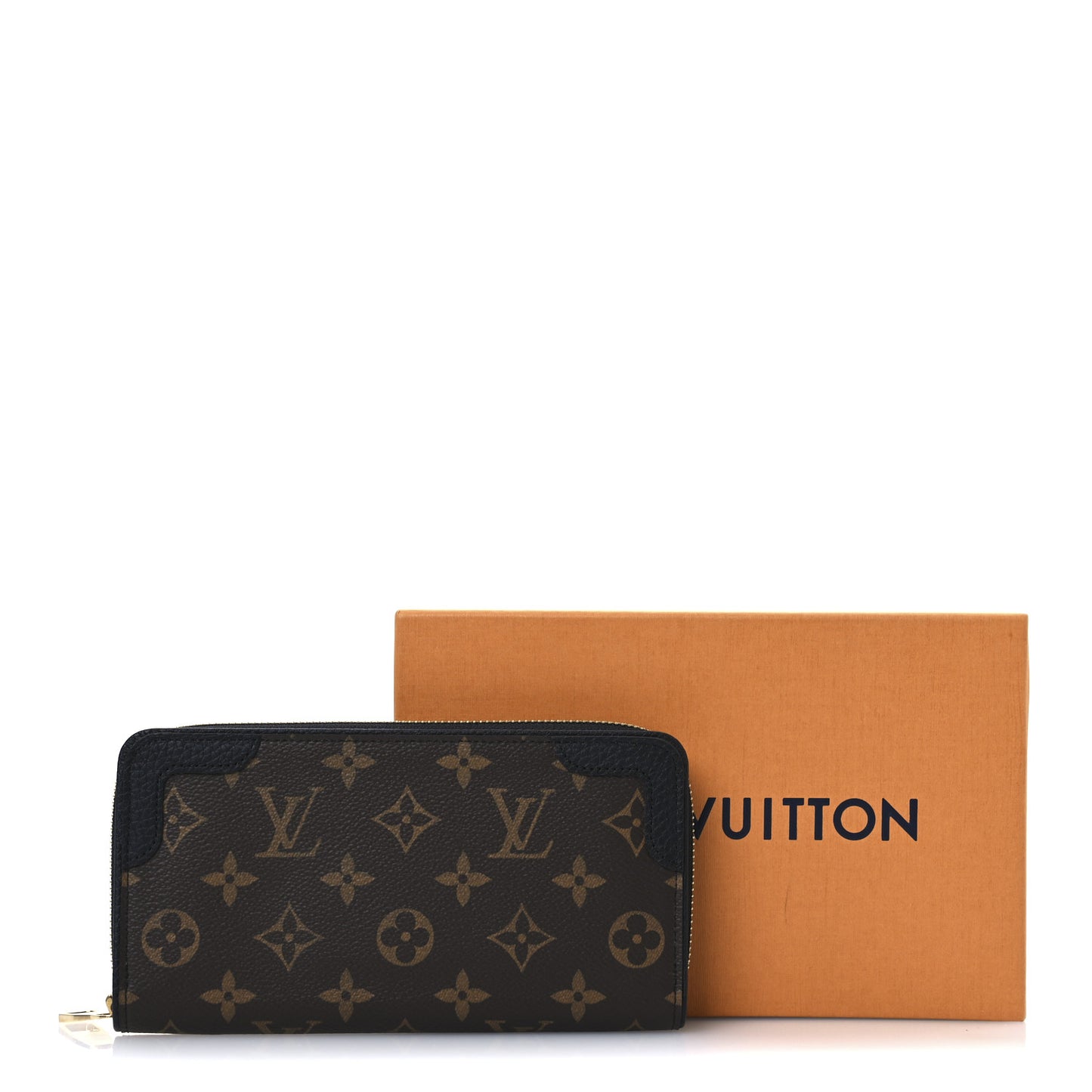Monogram Zippy Retiro Wallet Black