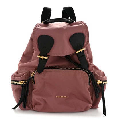 Burberry Nylon Medium Rucksack Backpack Mauve Pink 1 of 12