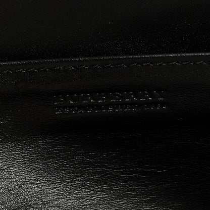 Burberry Patent Nova Check Wallet Black 6 of 6