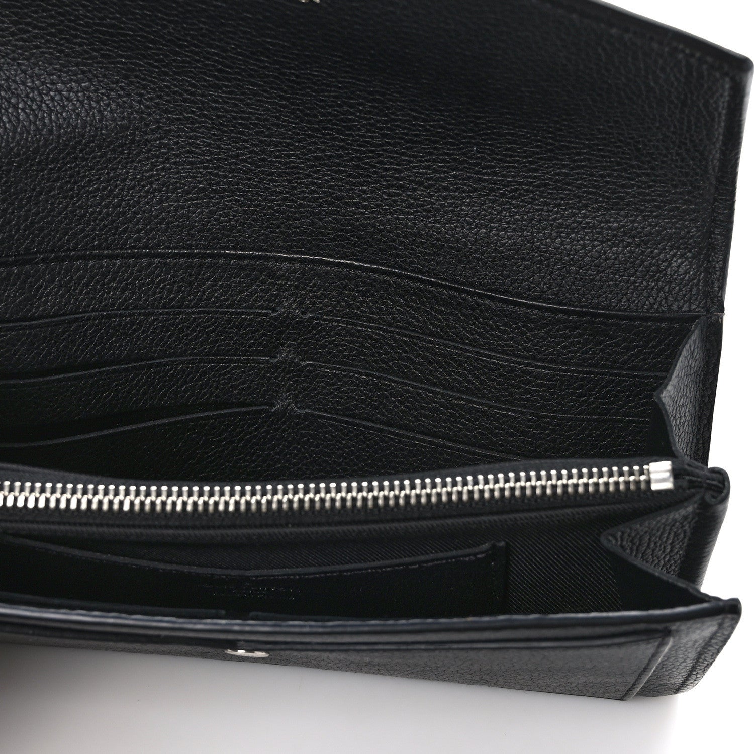 Louis Vuitton Soft Calfskin My Lockme Wallet Black 9 of 9