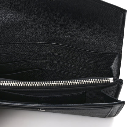 Louis Vuitton Soft Calfskin My Lockme Wallet Black 9 of 9