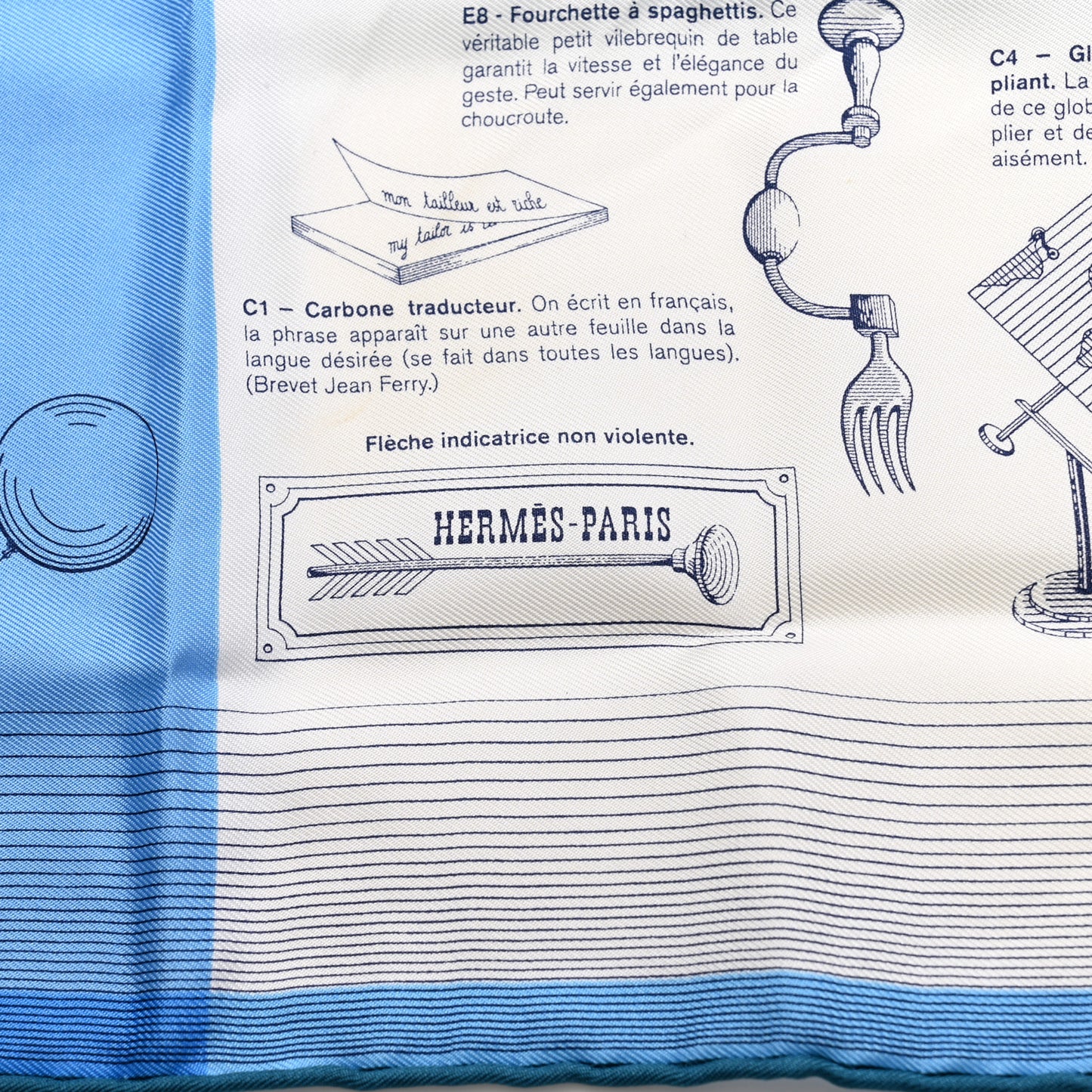 Silk Gavroche Les Objets Introuvables Scarf 45