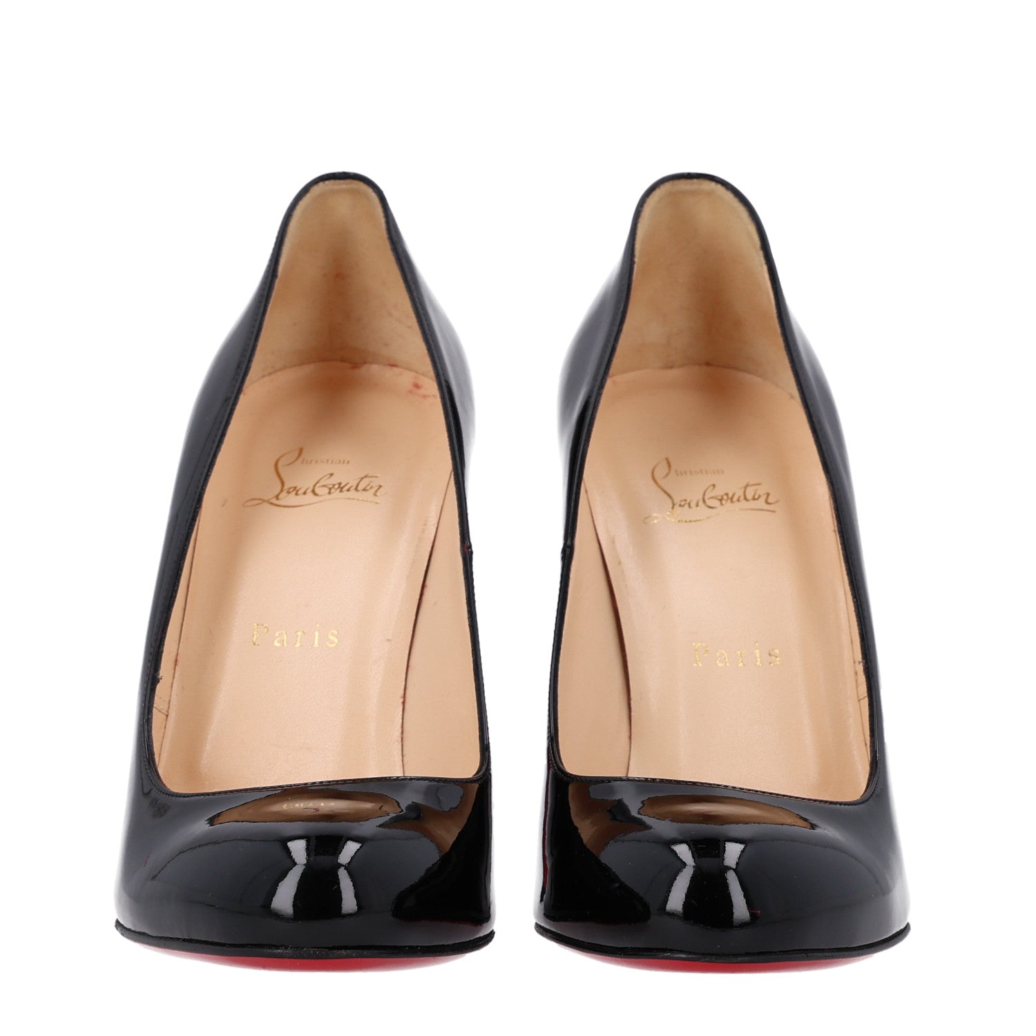 Christian Louboutin Patent Fifille 100 Pumps 40 Black 3 of 9