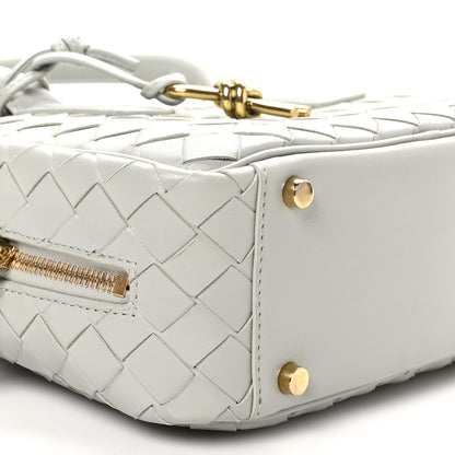 Bottega Veneta Lambskin Intrecciato Small Getaway Agate Grey 8 of 9