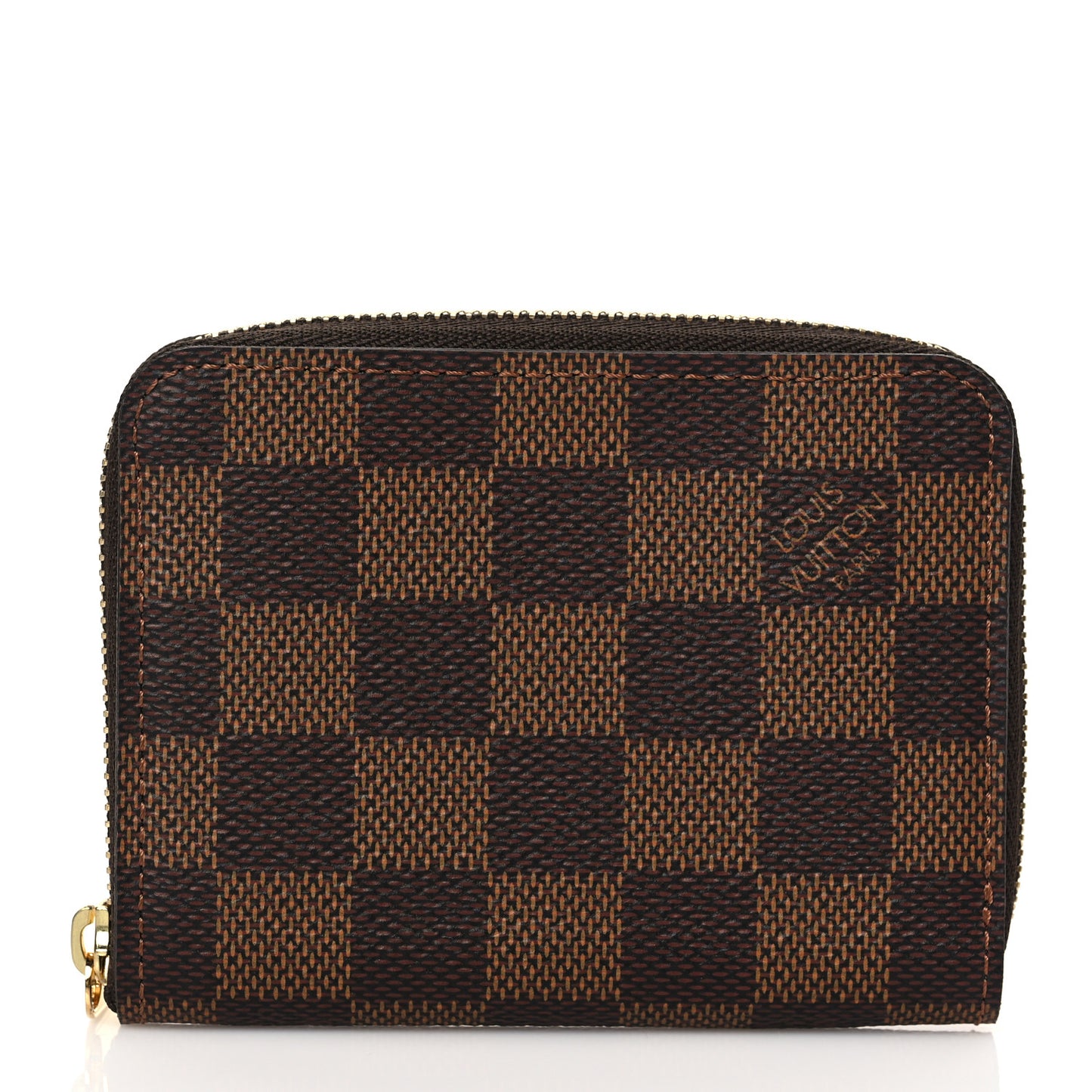 Damier Ebene Zippy Coin Purse