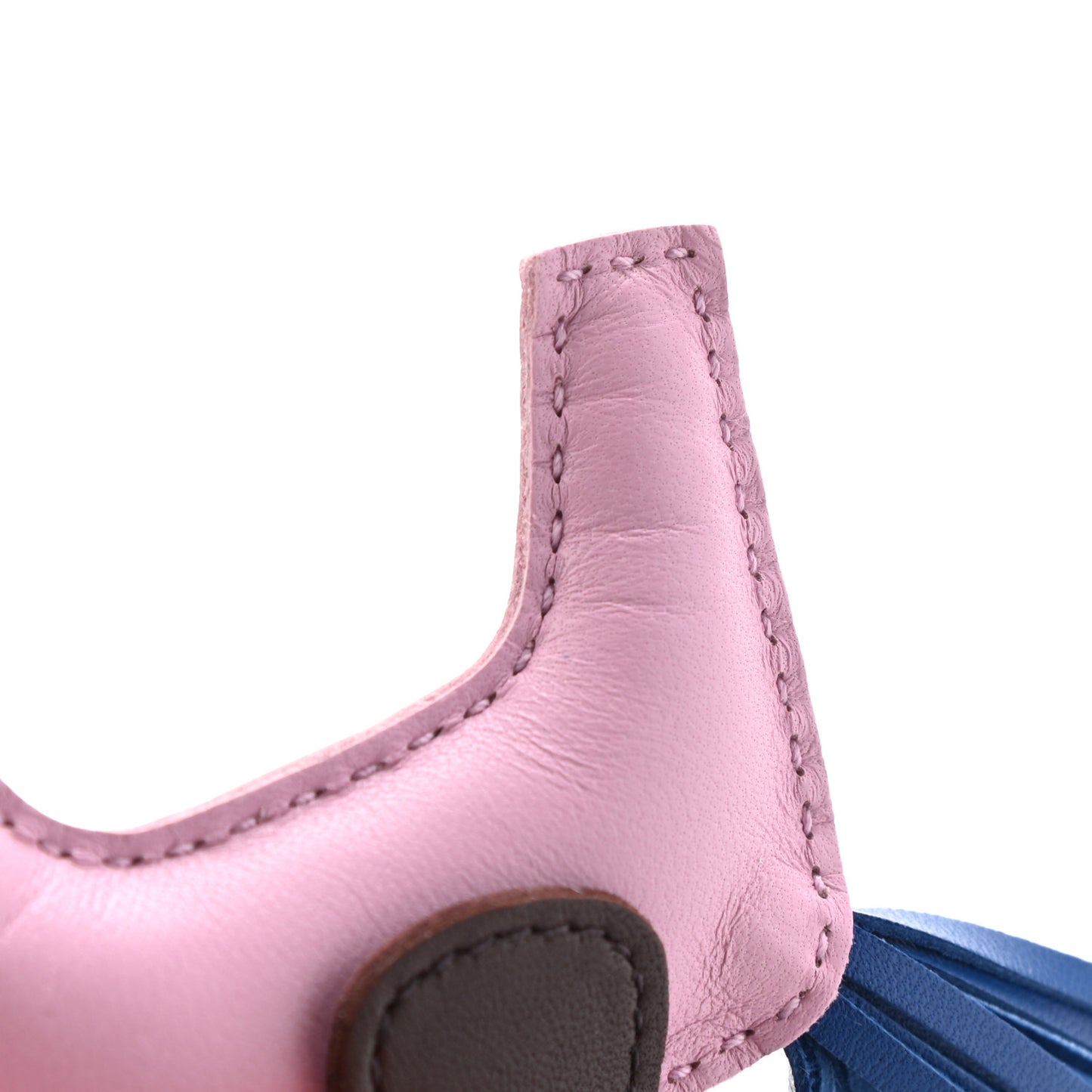 Milo Lambskin Grigri Rodeo Horse Bag Charm PM Mauve Sylvestre Bleu France Rouge Sellier