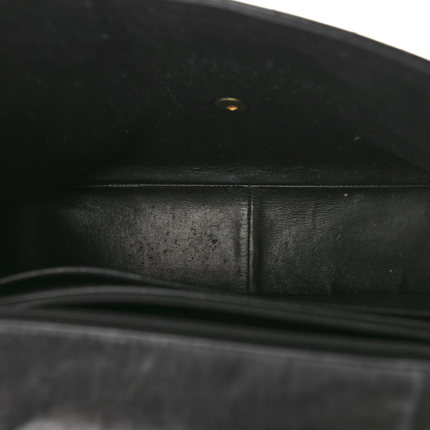 Chanel Patent Quilted XL Jumbo Single Flap Black 4 of 12