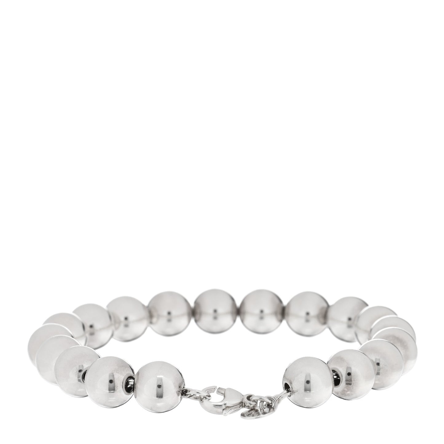 Sterling Silver 10mm Hardwear Ball Bracelet