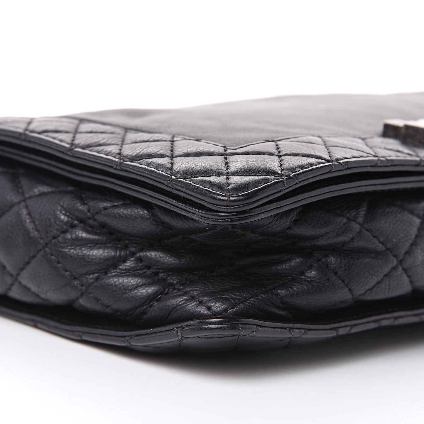 Calfskin New Medium Boy Reverso Flap Black