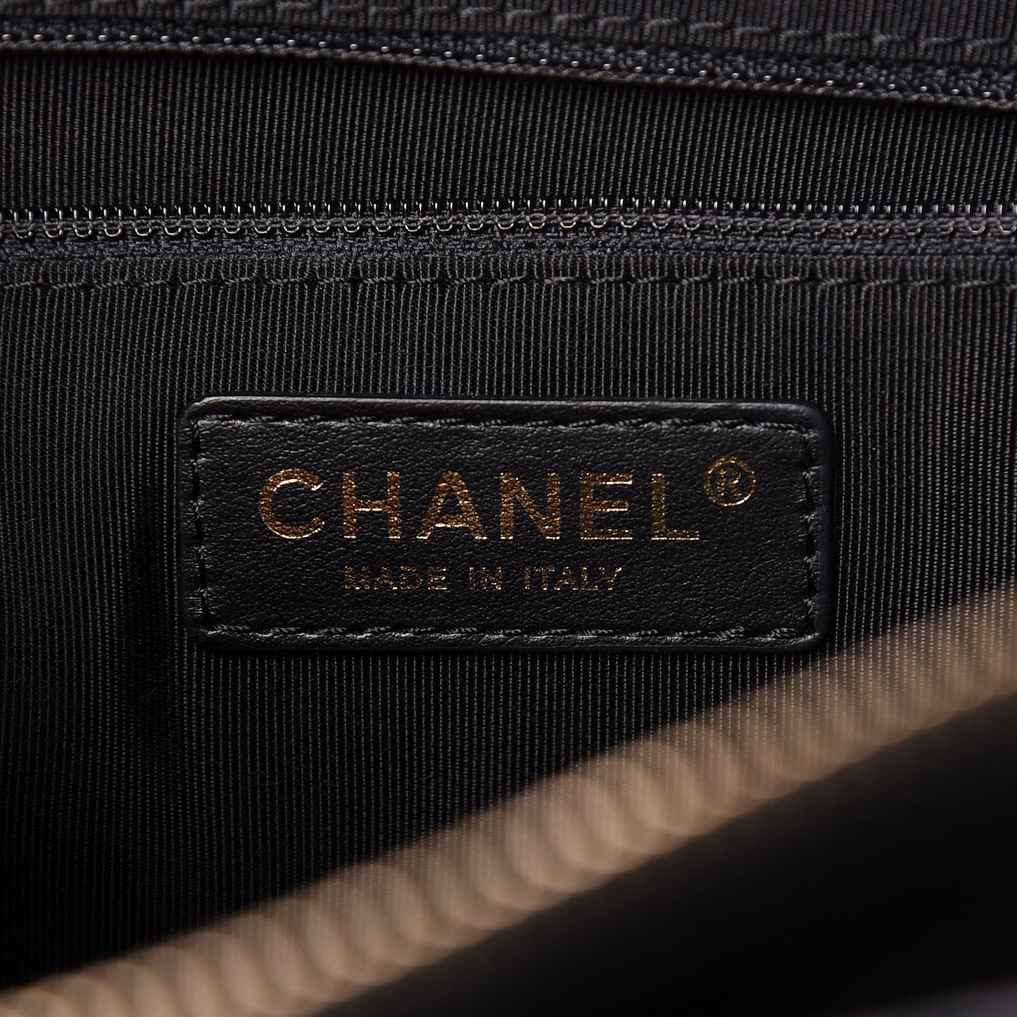 Caviar Quilted Rolled Up Tote Black