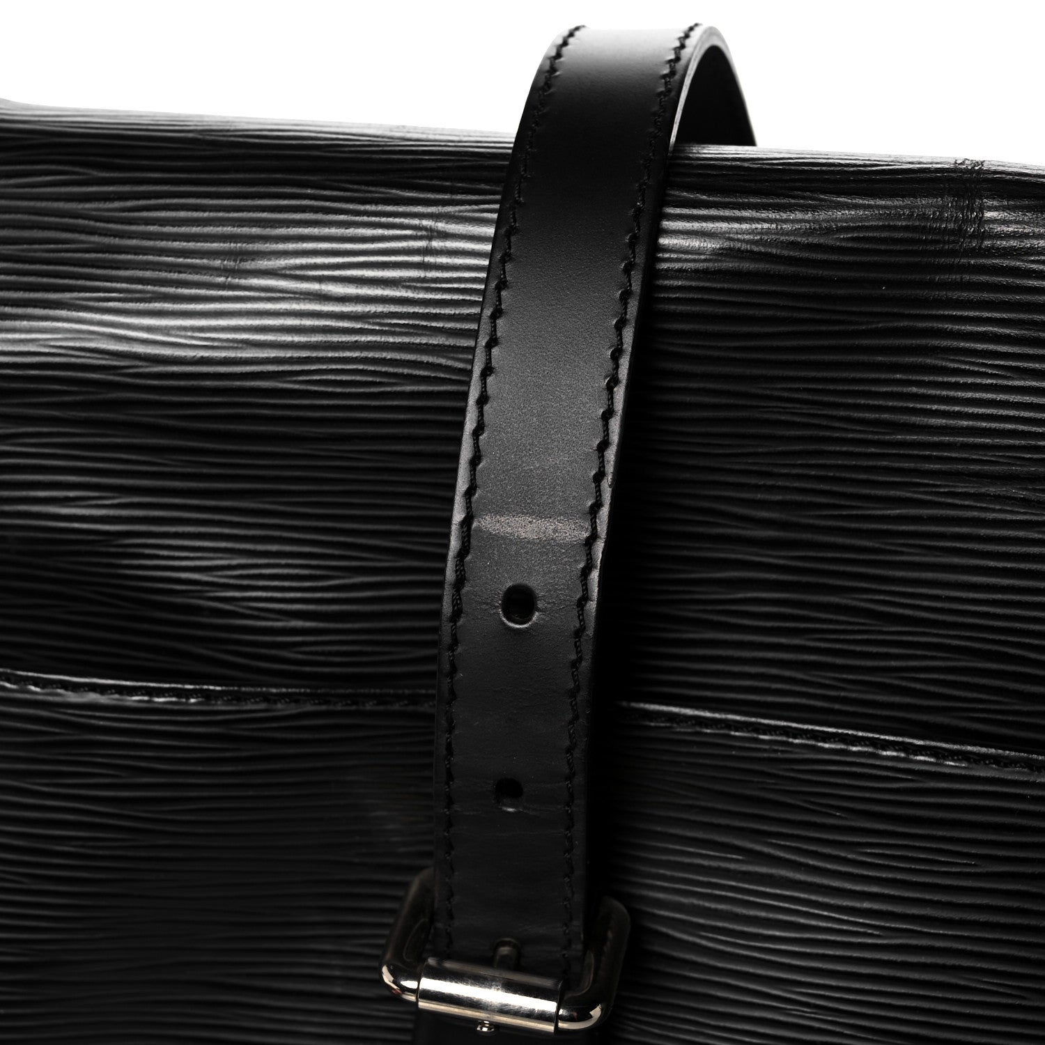 Louis Vuitton Epi Segur MM Black 21 of 25