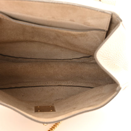 Chloe Grained Lambskin Drew Shoulder Bag Biscotti Beige 6 of 13