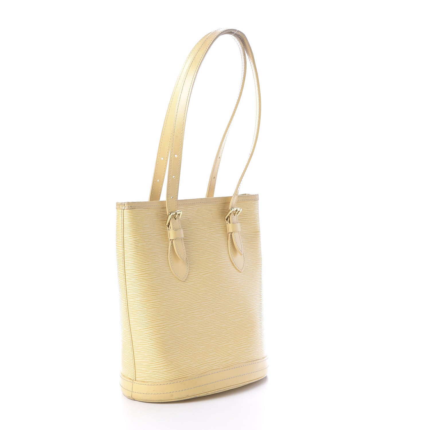Louis Vuitton Epi Petit Bucket 23 Vanilla 3 of 16