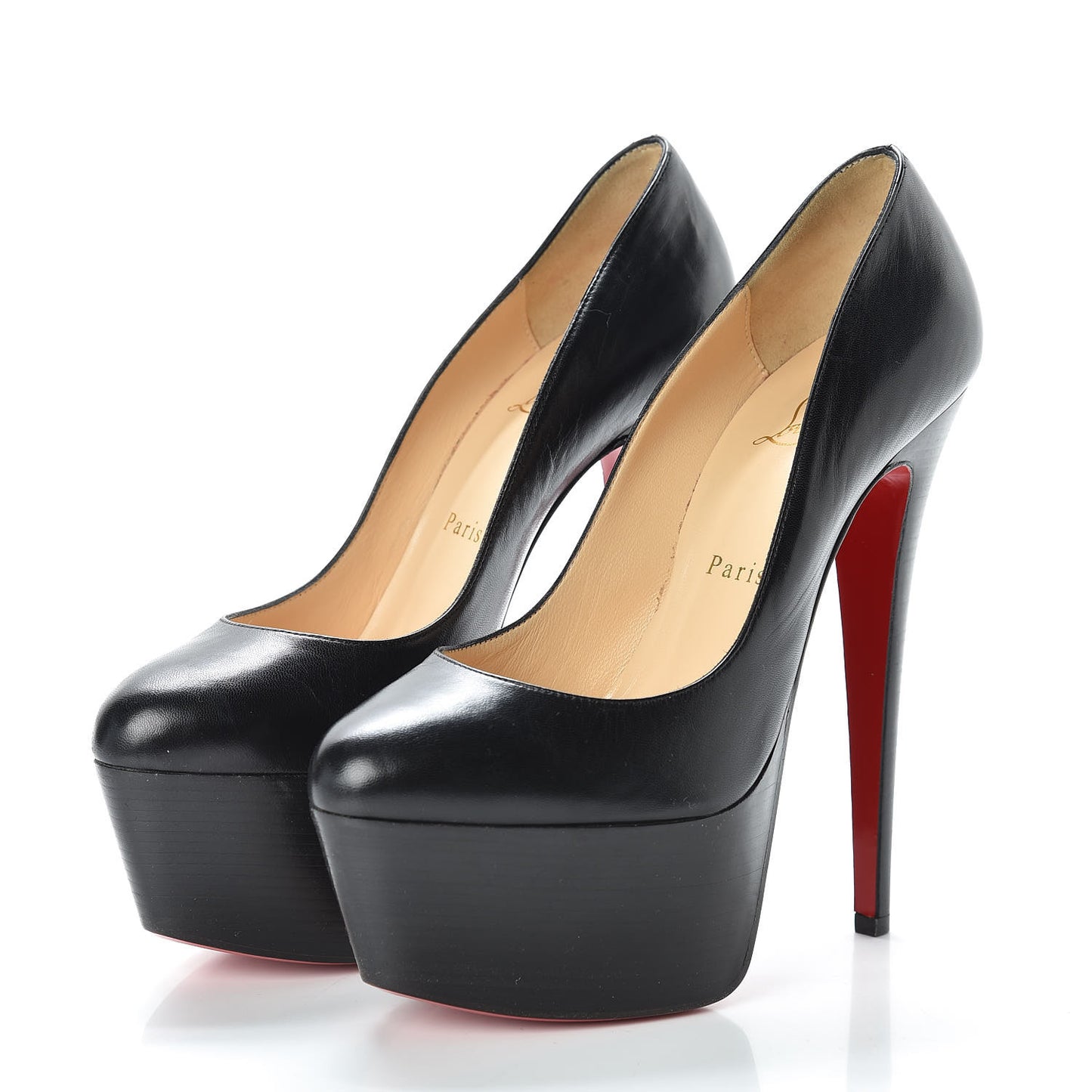 Shiny Calfskin Alta Vicky 160 Pumps 39 Black