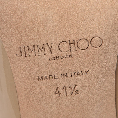 Jimmy Choo Patent Romy 110 Pumps 41.5 NAtural 8 of 9