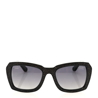 Chanel Stingray CC Polarized Sunglasses 6046-Q Black 2 of 9