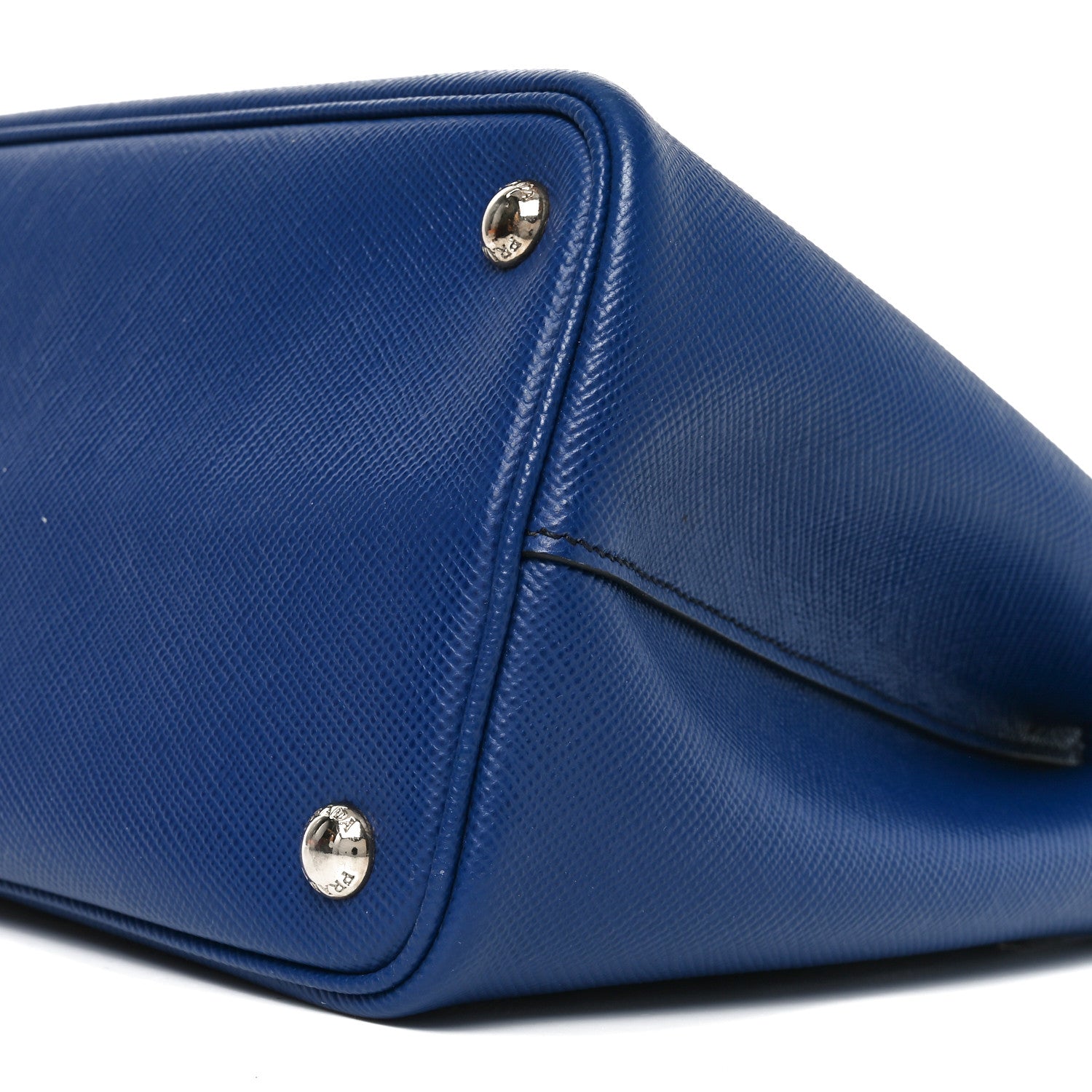 Prada Saffiano Cuir Small Double Bag Inchiostro Fuoco 9 of 9