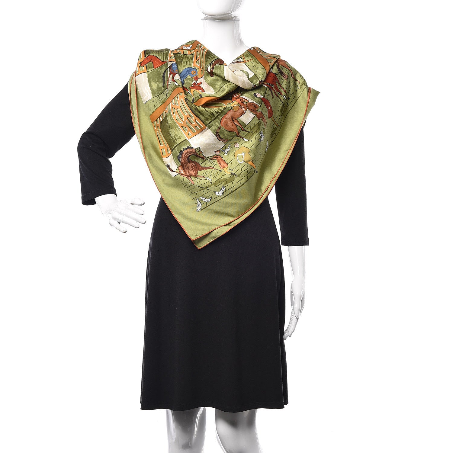 Hermes Silk Les Boxes Scarf 90 2 of 5