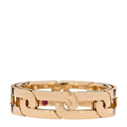 Roberto Coin 18K Yellow Gold Navarra Slim Ring 53 6.5 1 of 4