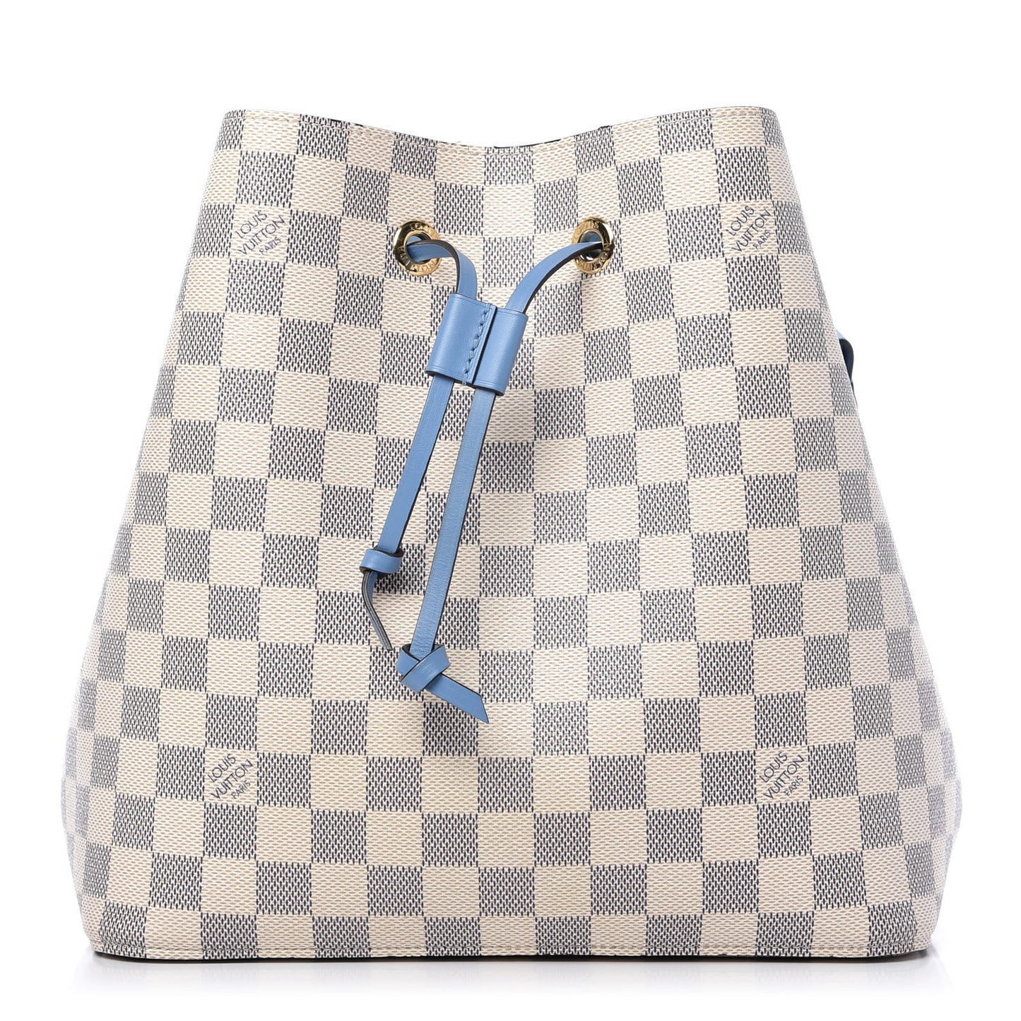 Damier Azur Neonoe MM Bleuet