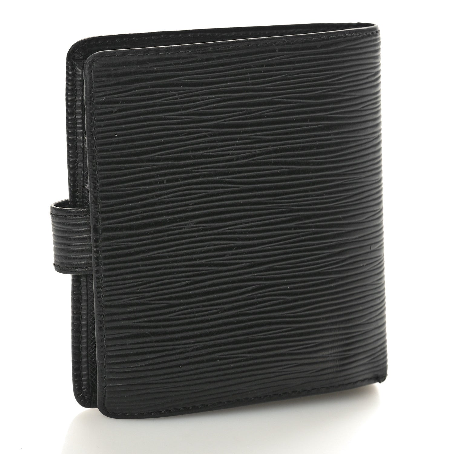 Louis Vuitton Epi Porte-Billets Compact Wallet Black 3 of 8