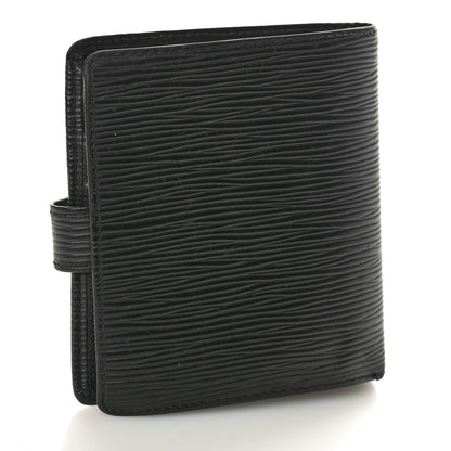 Louis Vuitton Epi Porte-Billets Compact Wallet Black 3 of 8