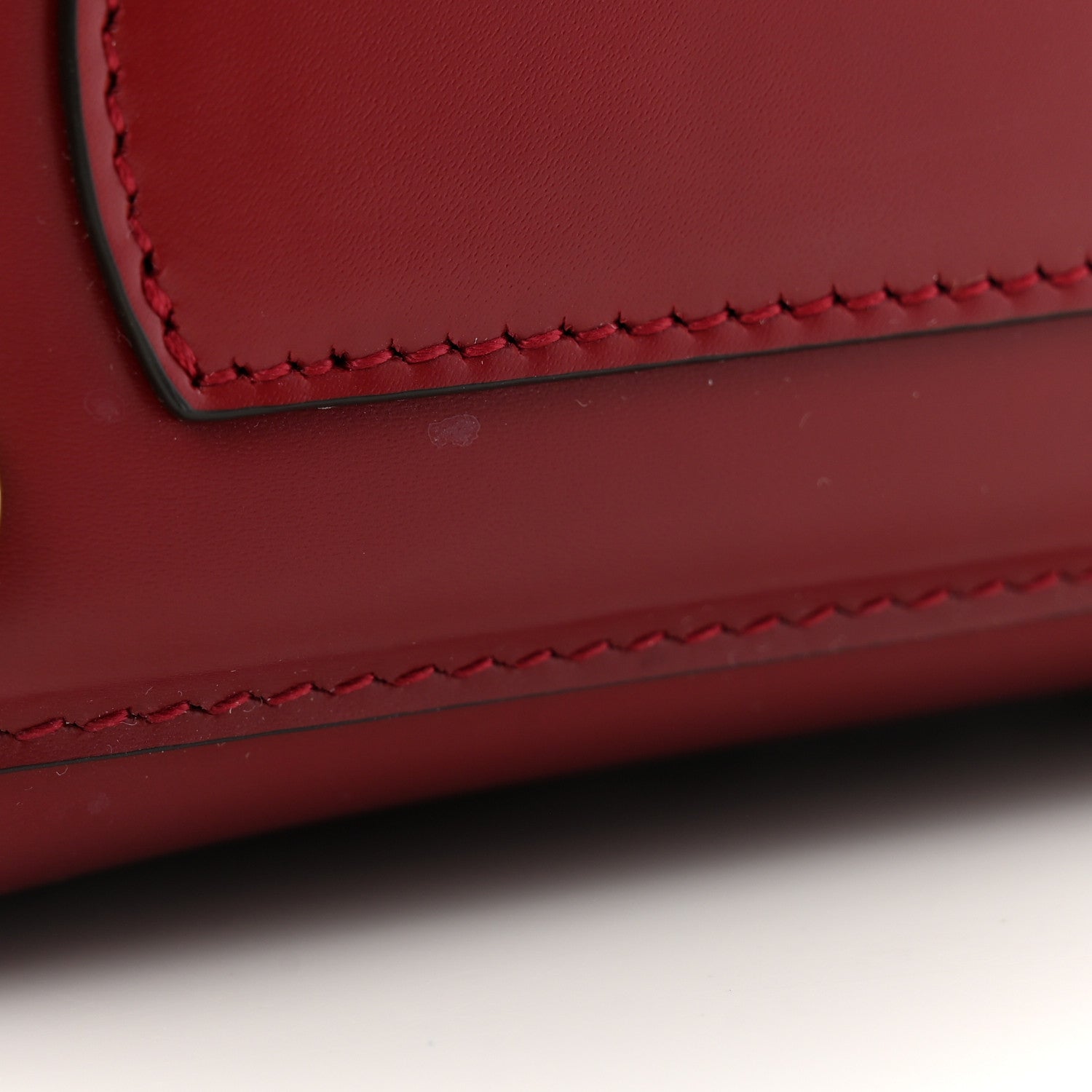 Salvatore Ferragamo Smooth Calfskin Small Boxyz Red 13 of 13