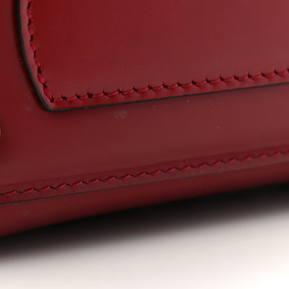 Salvatore Ferragamo Smooth Calfskin Small Boxyz Red 13 of 13