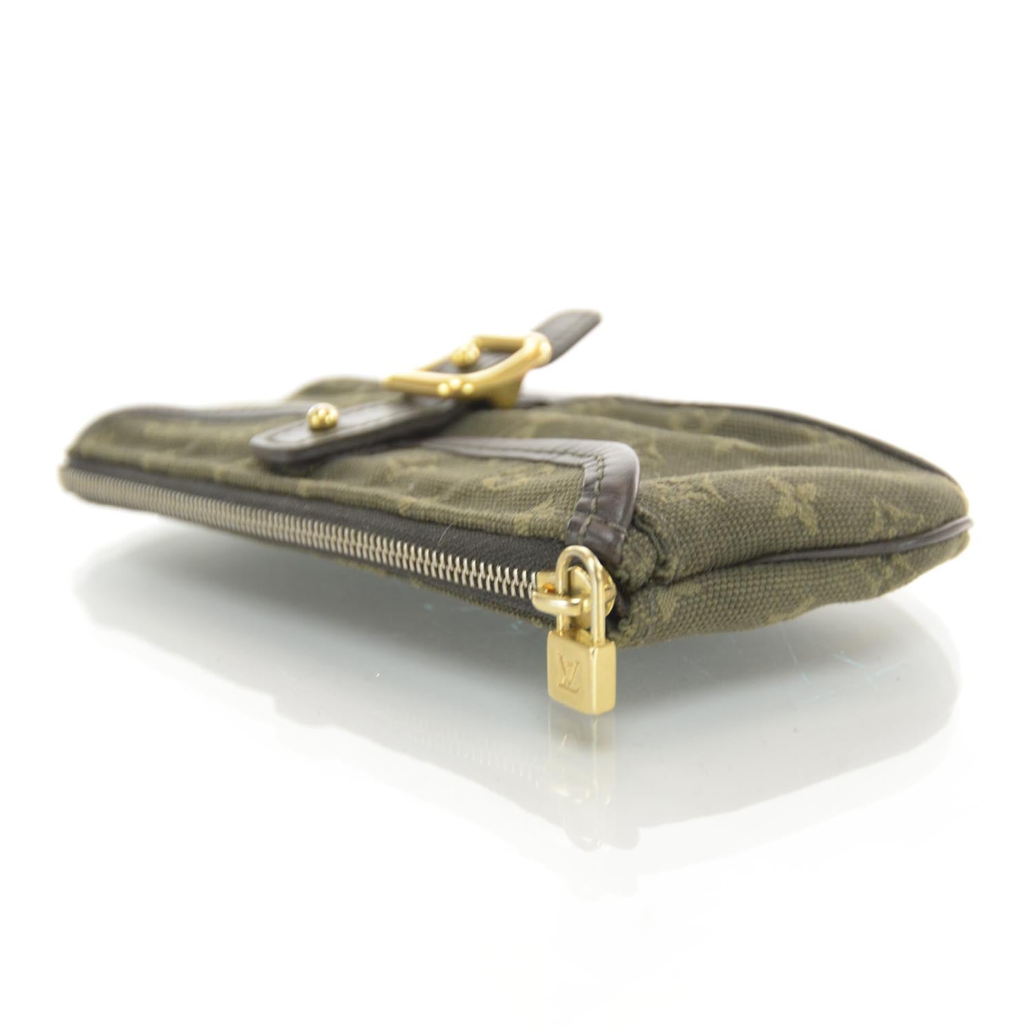 Louis Vuitton Mini Monogram Anne Sophie Pochette Clutch Kaki 3 of 7