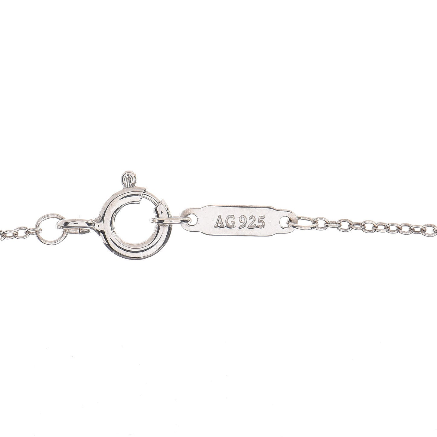 Sterling Silver Rubedo 1837 Circles Pendant Necklace