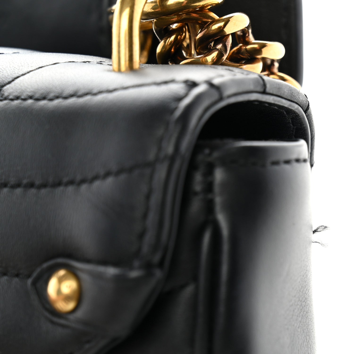 Louis Vuitton Calfskin New Wave Chain PM Black 11 of 11