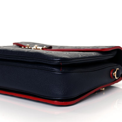 Louis Vuitton Empreinte Pochette Metis Marine Rouge 8 of 8