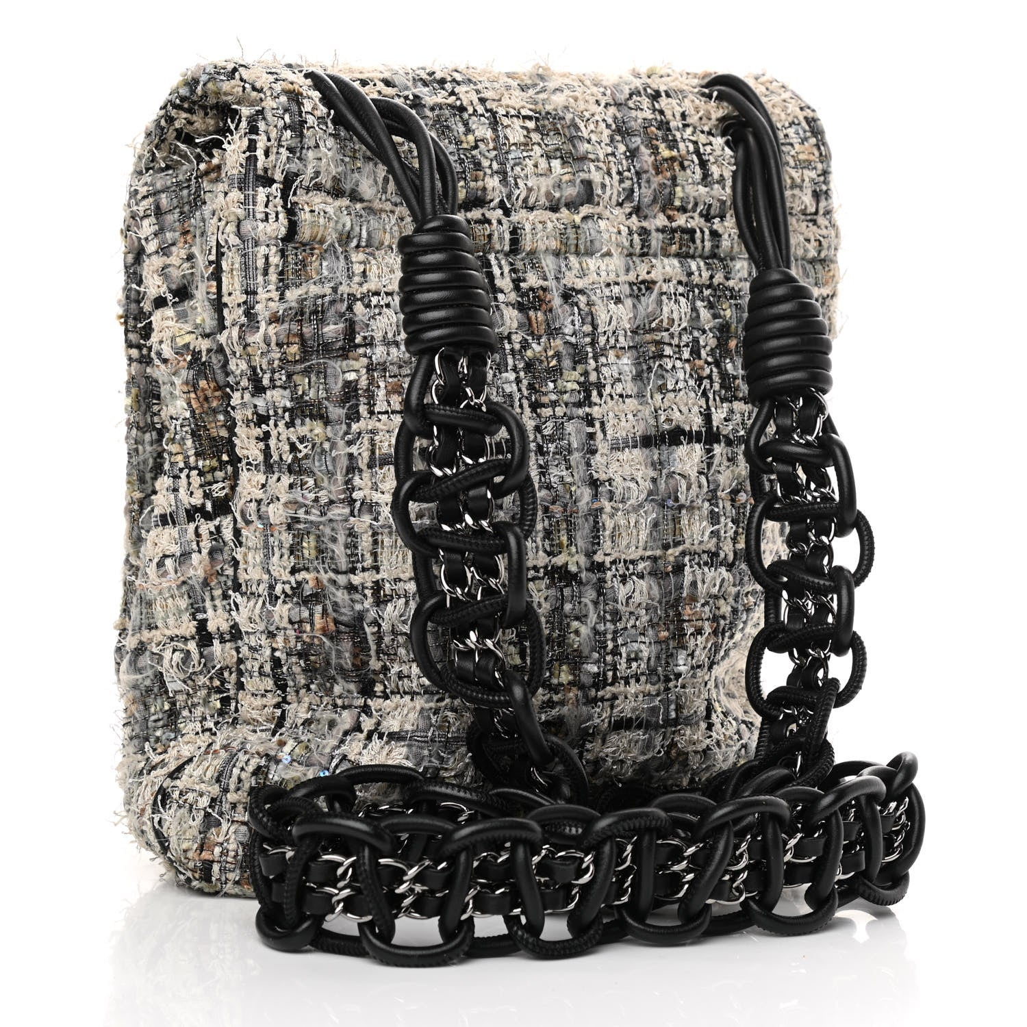 Chanel Tweed Camellia Messenger Multicolor 3 of 10