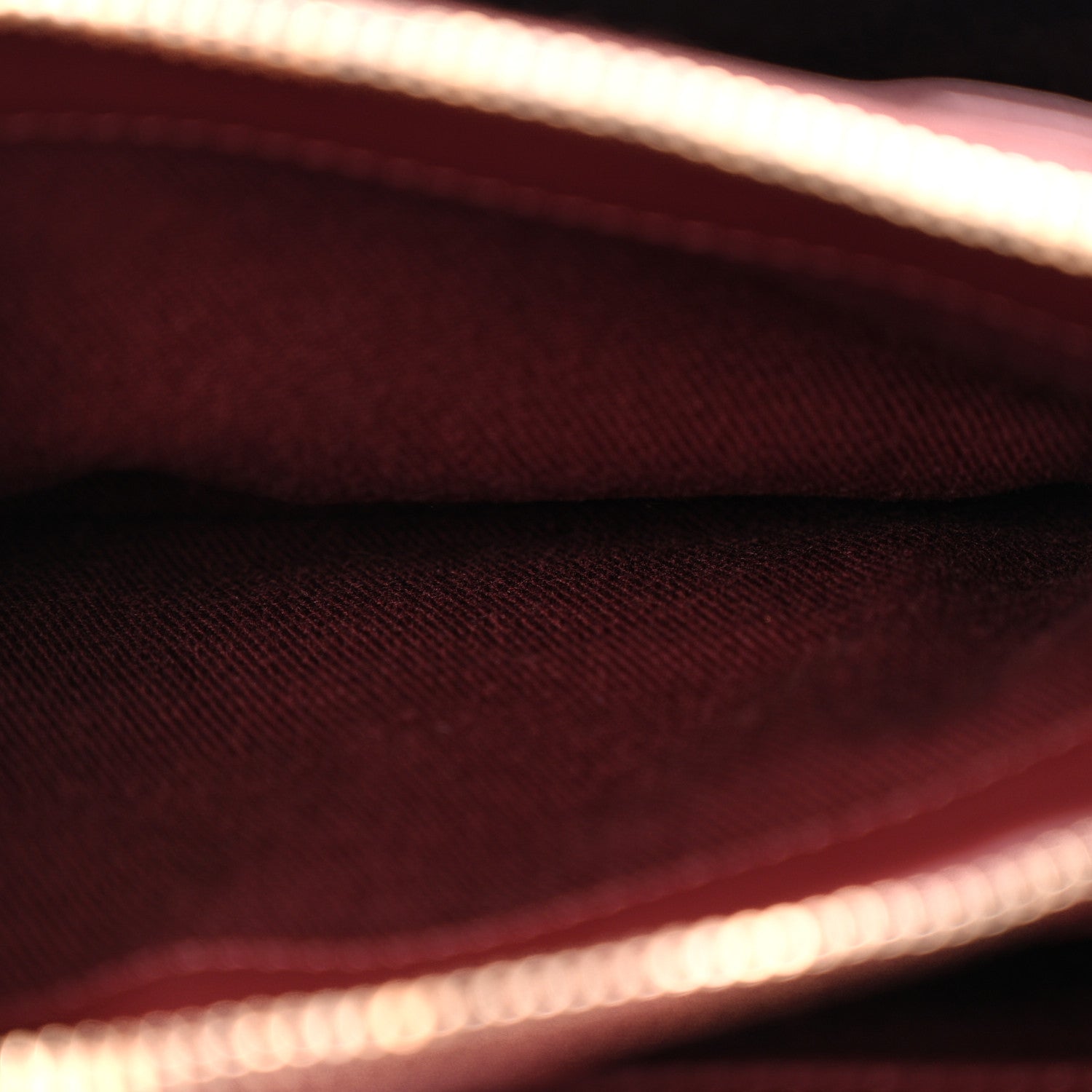 Chanel Iridescent Sheepskin Quilted Enamel Top Handle Bag Burgundy 7 of 16