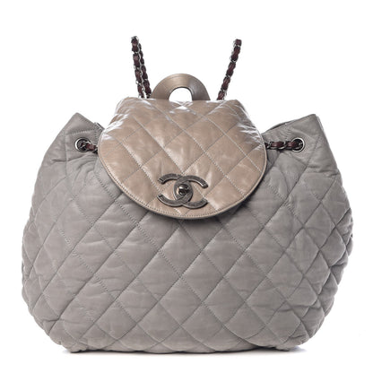 Chanel Iridescent Calfskin Quilted In The Mix Backpack Grey 1 of 14
