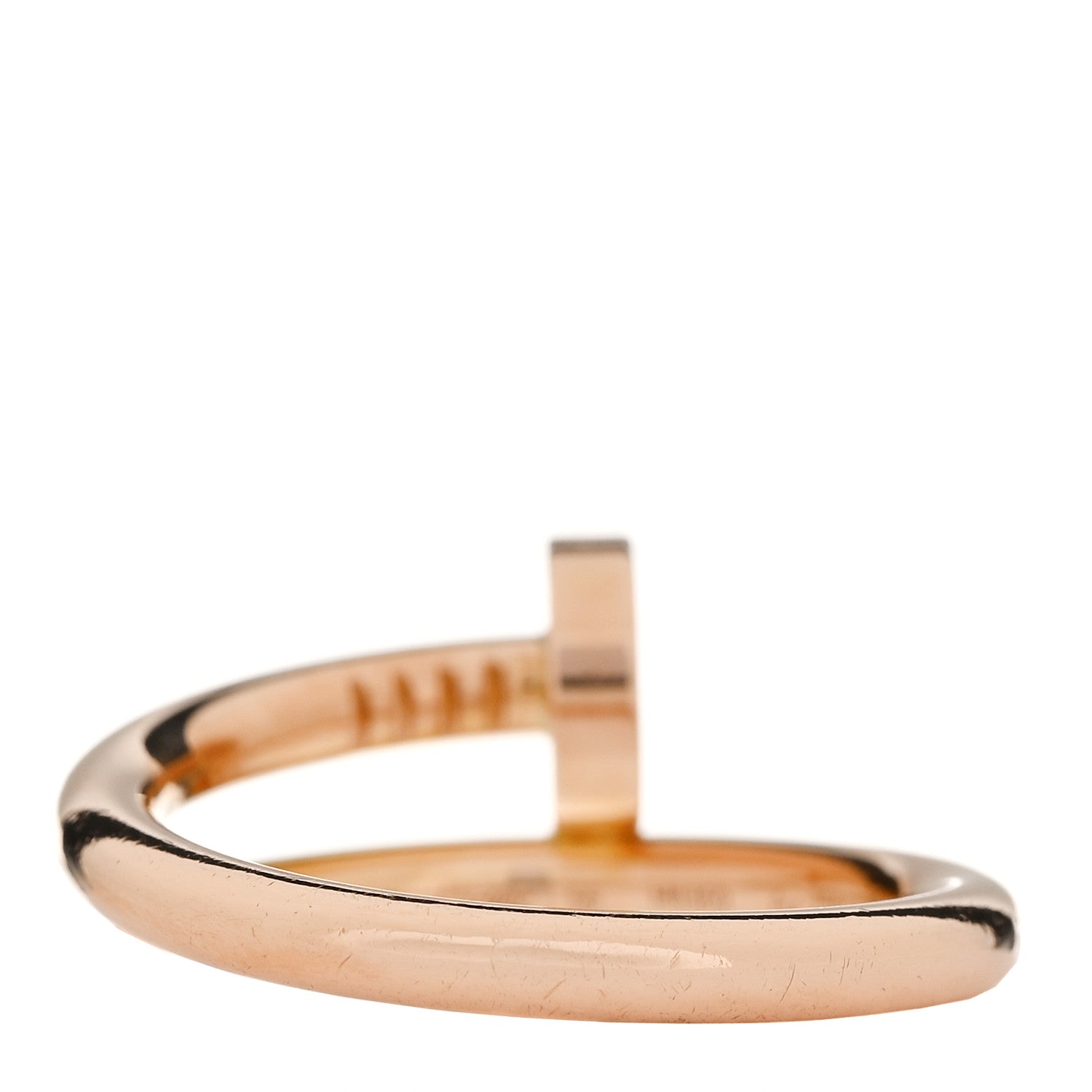 Cartier 18K Pink Gold Juste Un Clou Ring 56 7.5 3 of 6