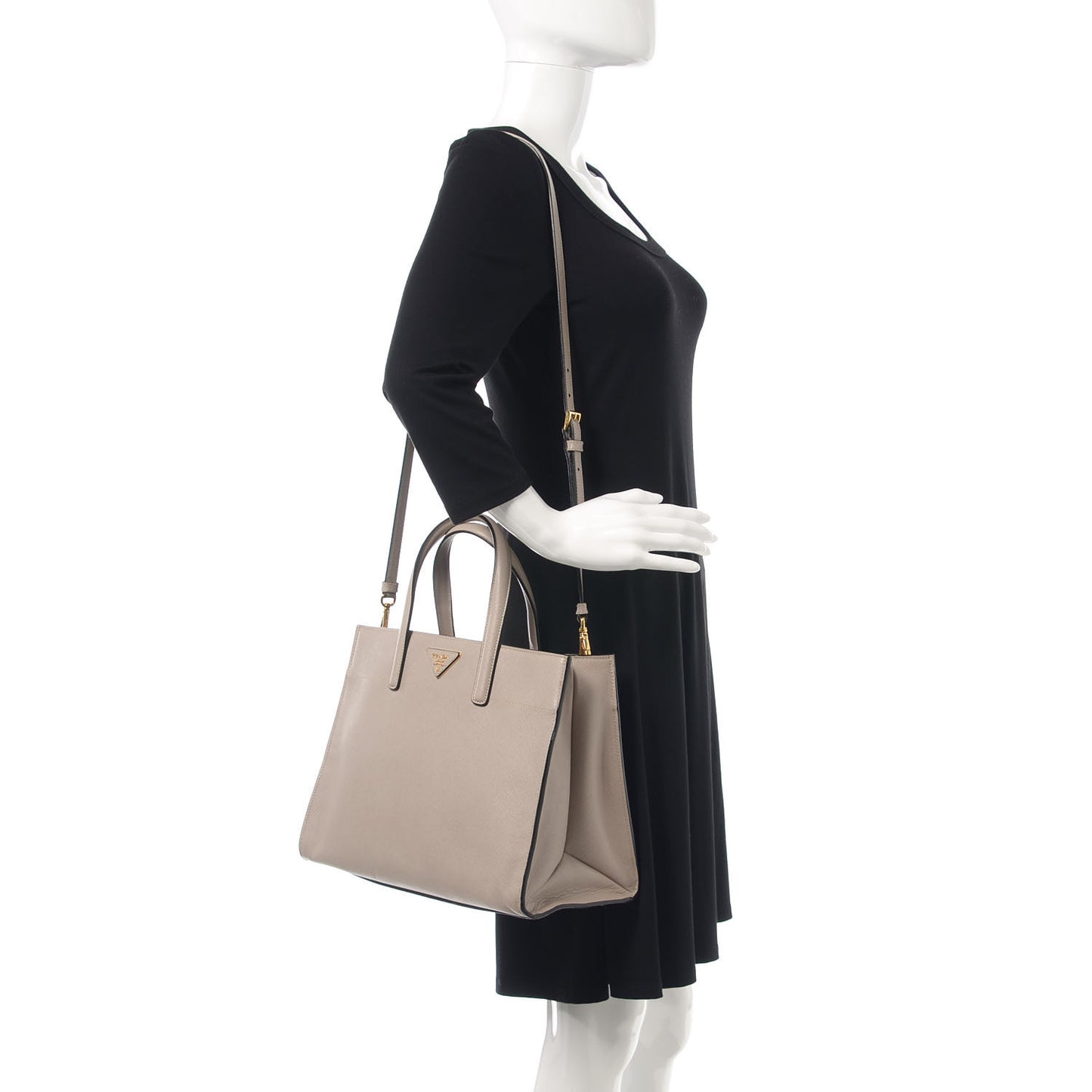 Saffiano Soft Tote Pomice