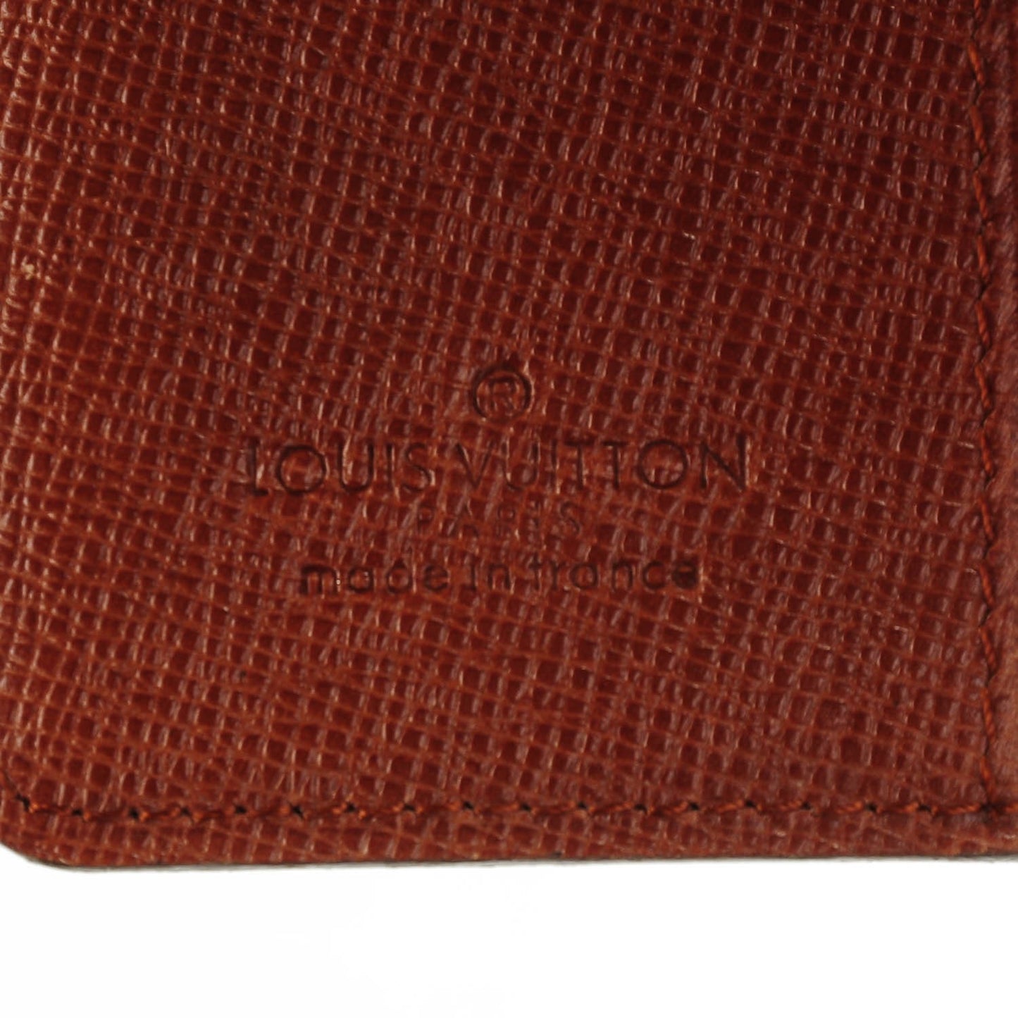 Monogram Pocket Agenda Cover